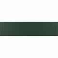 Apollo Tile Arte 1.97 in. x 7.87 in. Matte Green Ceramic Subway Wall and Floor Tile 5.4 sq. ft./case, 50PK APLRID88LRLM